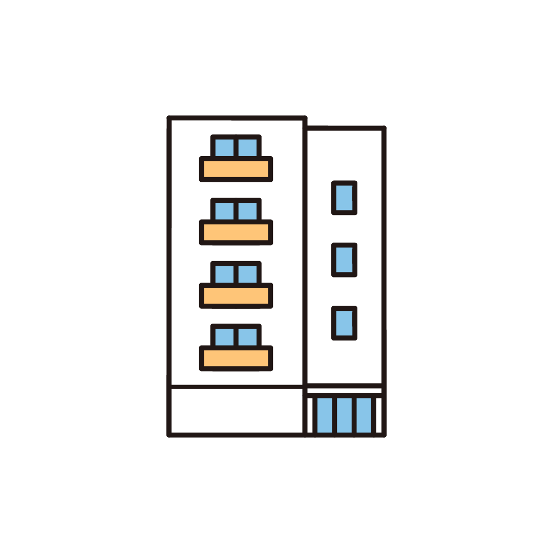 大都市型LPガスイラスト