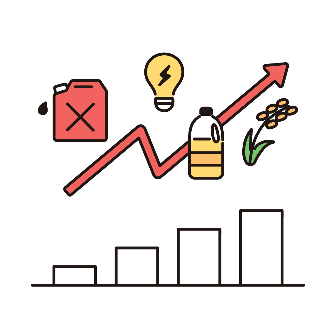 大分市プロパンガスが高い理由と安くする方法【2025年最新】のイラスト