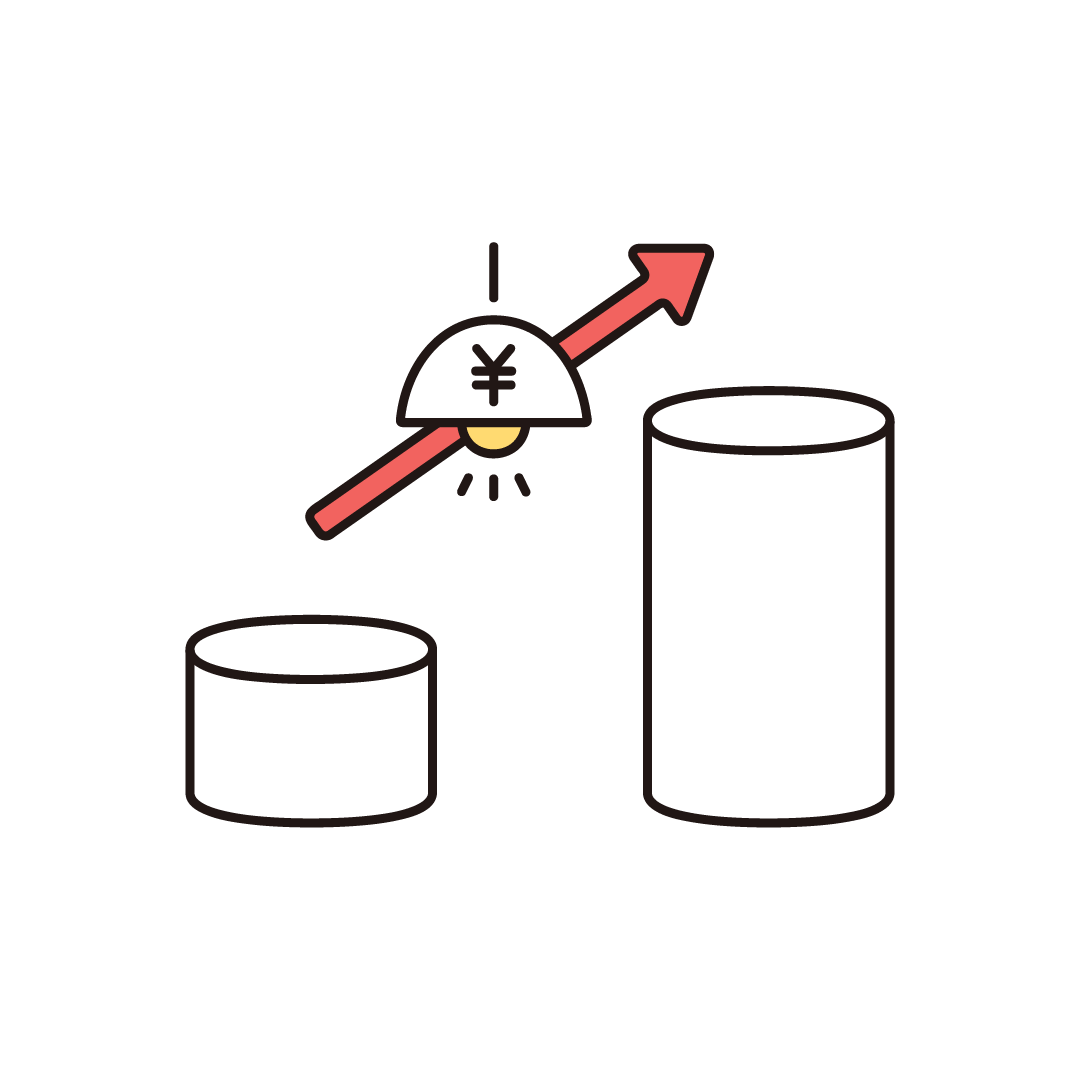 大分市料金が高いに関するイラスト